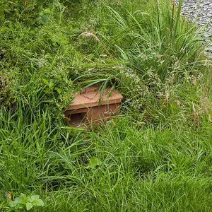 Hedgehog Nest Box - Plywood - L47 x W38 x H22 cm