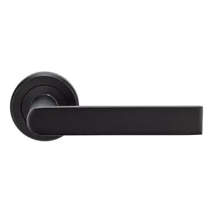 Serozzetta Latch Door Handle (Set of 2) Matt Black