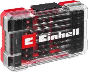 Einhell Universal Impact Drill Bit Set 39 Pieces With M-CASE Box KWB Accessory