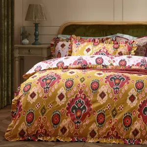 Paoletti Dawson Ikat Reversible Duvet Set