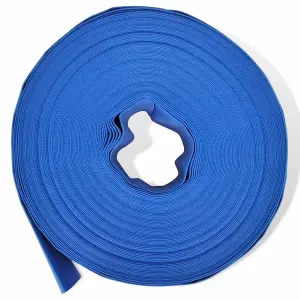 Flat Flexible Hose 50 m 2" PVC Water Delivery