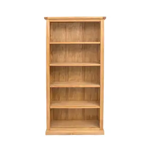 Bingham 180cm H x 90cm W Standard Bookcase Waxed