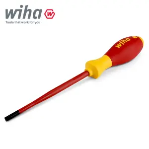 Wiha Torx Screwdriver T30H SlimFix Fit SoftFinish VDE Electrician Security 41146