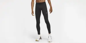 Nike Challenger Men's Dri-FIT Running Tights - Black - Polyester/Elastane