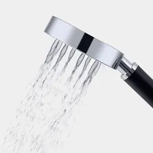 Hommix Rubineta Luna-BK Bathroom Shower Head Replacement