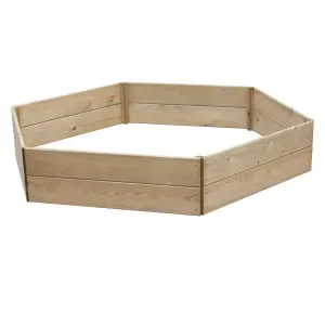 Greena Hexagonal Raised Bed 30 cm High, 90cm each side