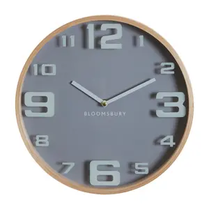 Interiors by Premier Contemporary Large Digits Wall Clock, Easy To Maintain Kitchen Clock, Lightweight Wall Clock For Indoor