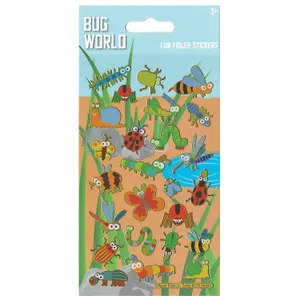 Paper Projects Bug World Reusable Sparkle Stickers Multicoloured (One Size)