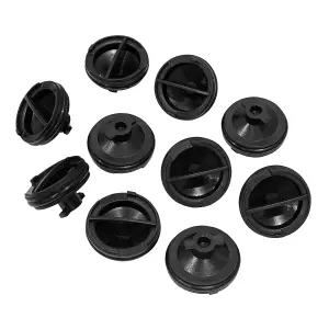 Sealey Replacement Plastic Sump Plug - Ford/PSA Vehicles - Pack of 10 DB8198