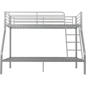 Harold Triple Sleeper Bunk Bunk Bed Silver