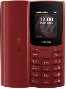 Nokia 105 2023 2G Dual SIM Mobile Phone - Red Terracotta