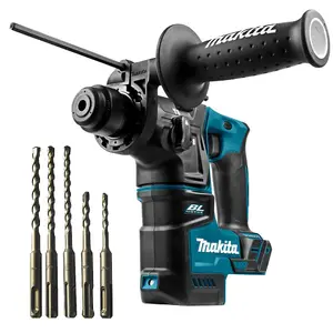 Makita DHR171Z 18V Cordless Brushless SDS Plus Rotary Hammer Drill Bare + 5 Bits