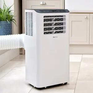 Pro Breeze 12,000 BTU 4-in-1 Portable Air Conditioner - Smart App and Voice Control Compatible with Dual Window Kit