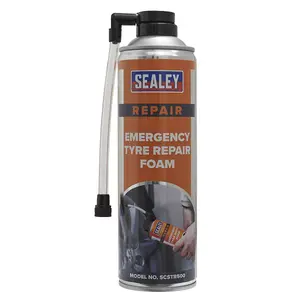 Sealey Emergency Tyre Repair Foam 500ml SCSTR500