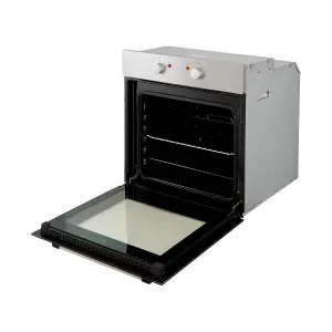 CSB60A Built-in Single Conventional Oven - Chrome effect