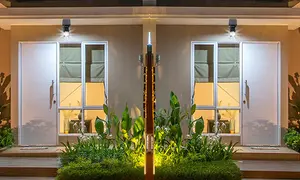 Solar Security Lights Outdoor with Motion Sensor