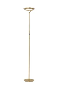 Lucide CELESTE - Floor lamp - 28 cm - LED Dim. - 1x21W 2700K - Matt Gold / Brass