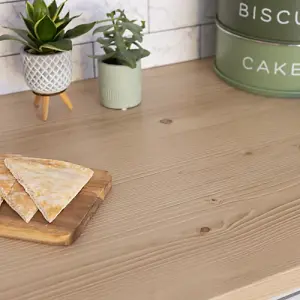 d-c-fix Woodgrain Jura Pine Self Adhesive Vinyl Wrap Film for Kitchen Doors and Worktops 2m(L) 67.5cm(W)