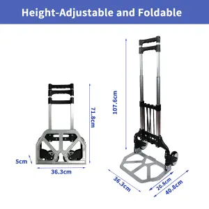 Neo 100kg Capacity Folding Sack Trolley With Extendable Handle