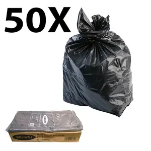 SUPER EXTRA HEAVY DUTY REFUSE BAGS SACKS BIN LINERS RUBBISH UK 280G QUALITY 10 bags