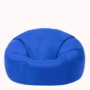 Veeva Classic Indoor Outdoor Bean Bag Blue Bean Bag Chair