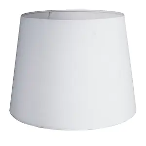 ValueLights Aspen Modern White Fabric Table Floor Light Shade