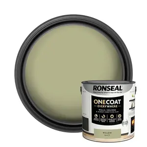 Ronseal One Coat Evrywhere Matt Paint 2.5L  Willow