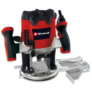 Einhell Electric Router Powerful 1200W Adjustable Wood & Milling Power Tool Perfect for DIY Workshop TE-RO 1255 E