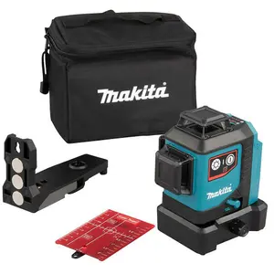 Makita SK700DZ 12v CXT Multi Line Laser Level Red - Body Only + Tripod Stand