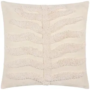 Dakota Square Throw Cushion Covers Cream