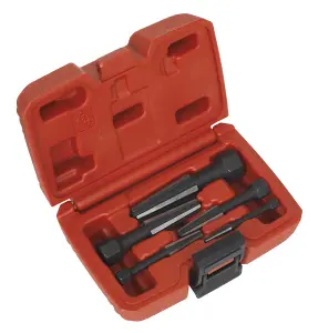 Sealey Screw Extractor Set 5pc Double Edge AK752