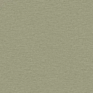 Grandeco Telma Slubbed Fabric Hessian Textured Luxury Wallpaper Sage Green