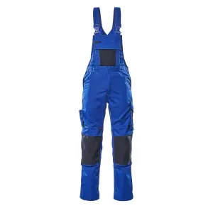 Mascot Unique Augsburg Bib & Brace - Royal/Dark Navy Blue   (38.5) (Leg Length - Regular)