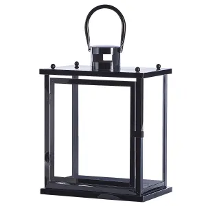 Beliani Modern Lantern TENERIFE Metal Black