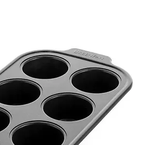 GreenPan Bistro Bakeware 6 Cup Muffin Pan