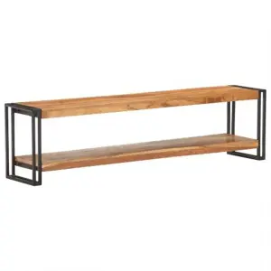 Berkfield TV Cabinet 150x30x40 cm Solid Acacia Wood