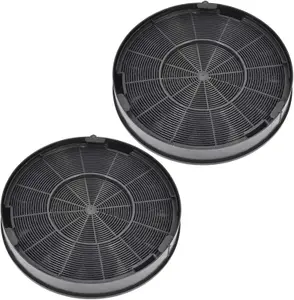 SPARES2GO Carbon Filters compatible with Rangemaster CLAHDC90 Cooker Hood Vent 200 x 30 mm x 2