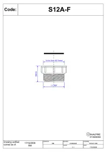 McAlpine S12A-F European to UK Waste Outlet Adapto