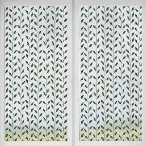 Walplus Vibrant and Verdant Vines Window Privacy Film Windows Clings