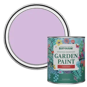 Rust-Oleum Violet Macaroon Gloss Garden Paint 750ml