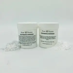 Clock Dial Silvering Powder 50g & Finishing Powder 50g