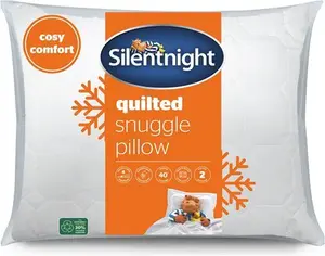 Silentnight Quilted Snuggle Hollowfibre Soft Pillow