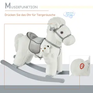 John Rocking Horse White