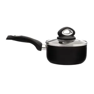 16cm Non-Stick Sauce Pan & Glass Lid