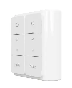 Double Light Switch Cover for Hue dimmer V2