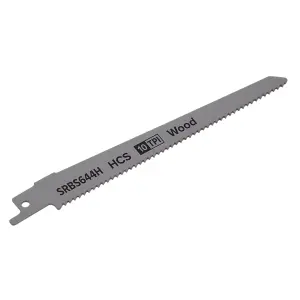 Reciprocating Saw Blade Clean Wood 150mm 10tpi Pack of 5 by Ufixt