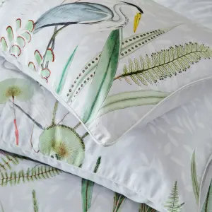 Paoletti Aaliyah Botanical 100% Cotton Duvet Cover Set