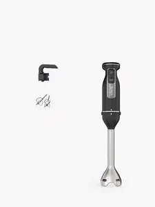 Ninja 2-In-1 Hand Immersion Blender & Mixer, Silver/Black