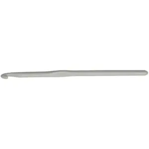 ALUMIN GR CHK SE 2 - Crochet Hook: Grey Aluminium: 15cm x 2.00mm - KnitPro