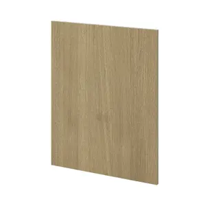 GoodHome Alpinia Oak effect shaker Standard End panel (H)720mm (W)570mm